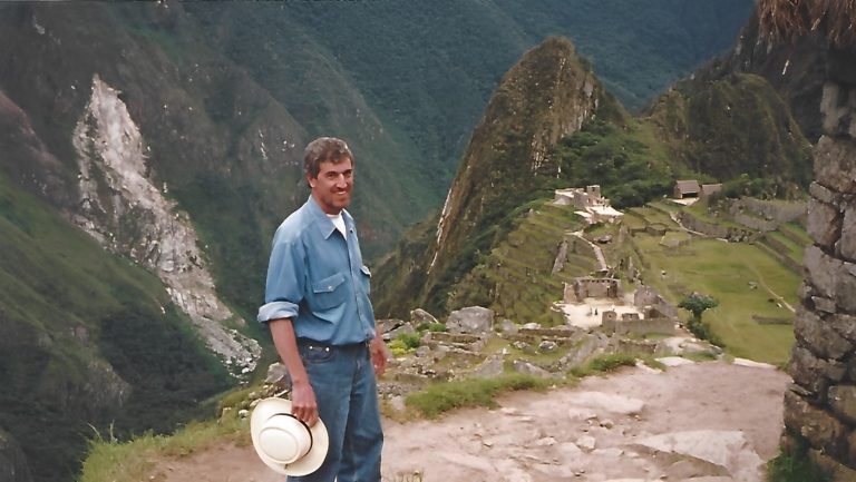 Marcelo Hidalgo Sola en Machu Picchu